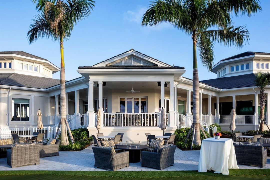 Country Club restaurant pool patio