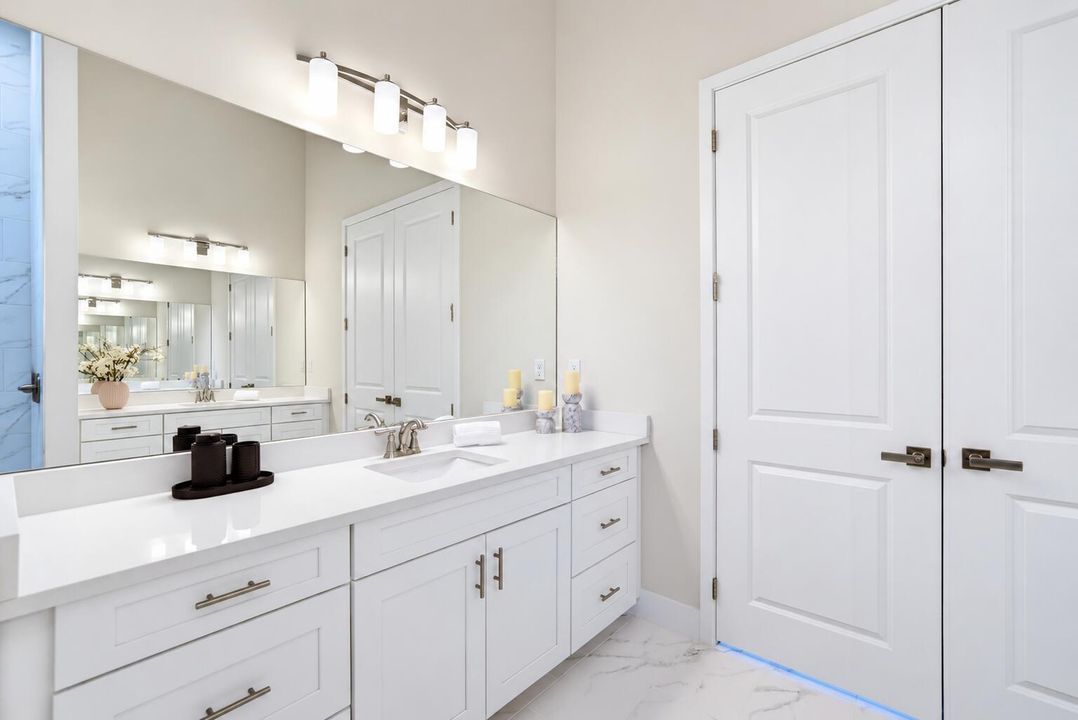 Modern Marble Vanity Bathroom