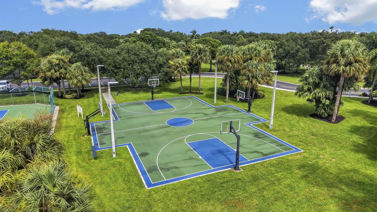 Basketball court