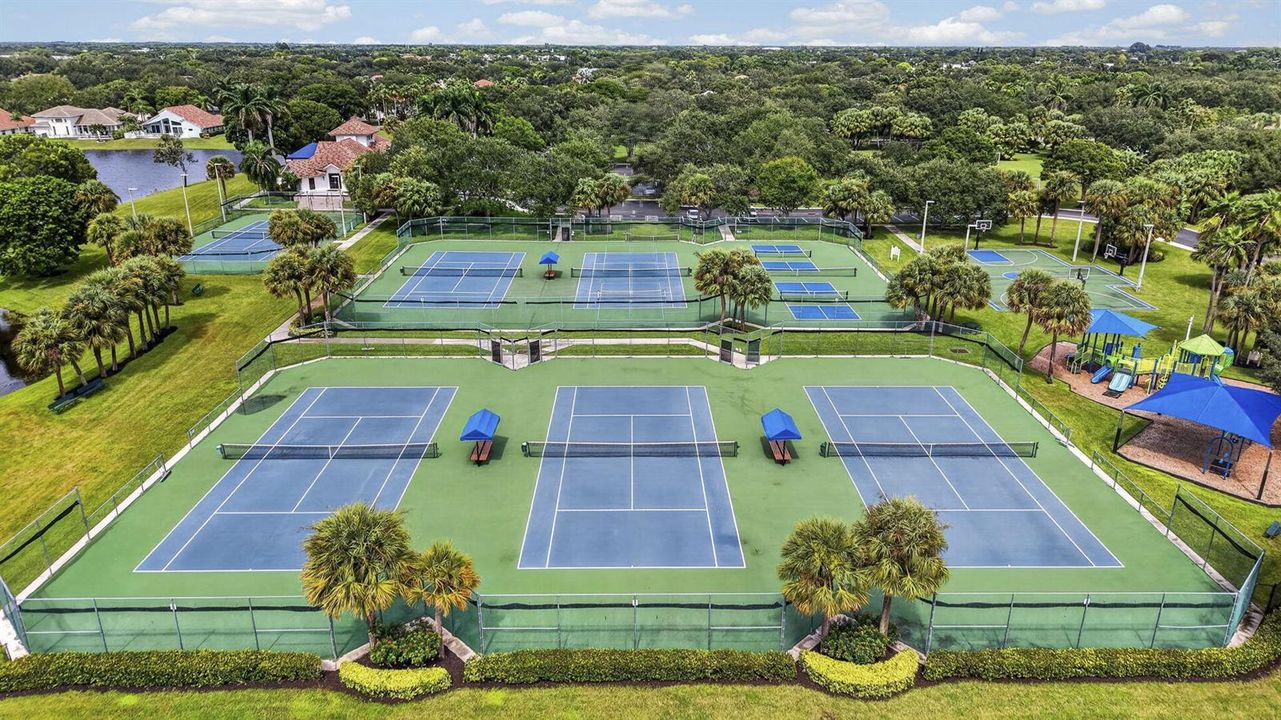 Tennis courts