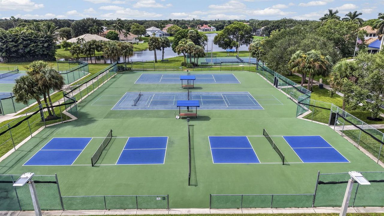 Pickleball courts