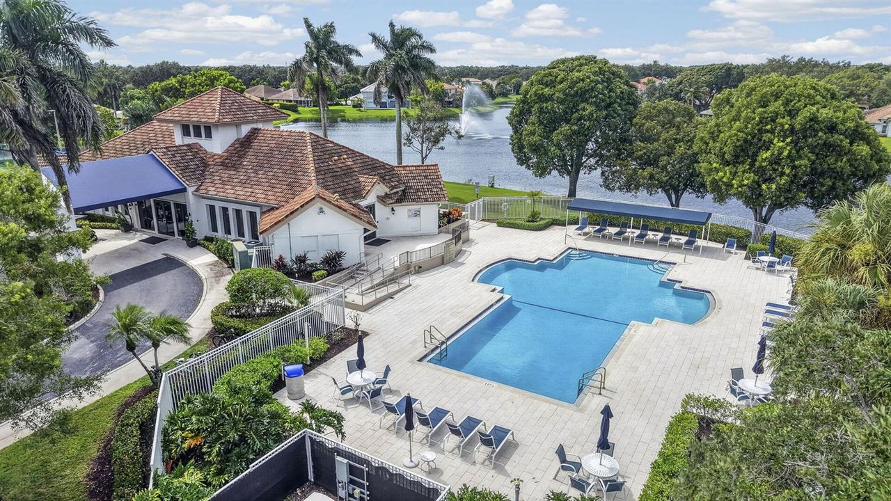 Pool at the clubhouse