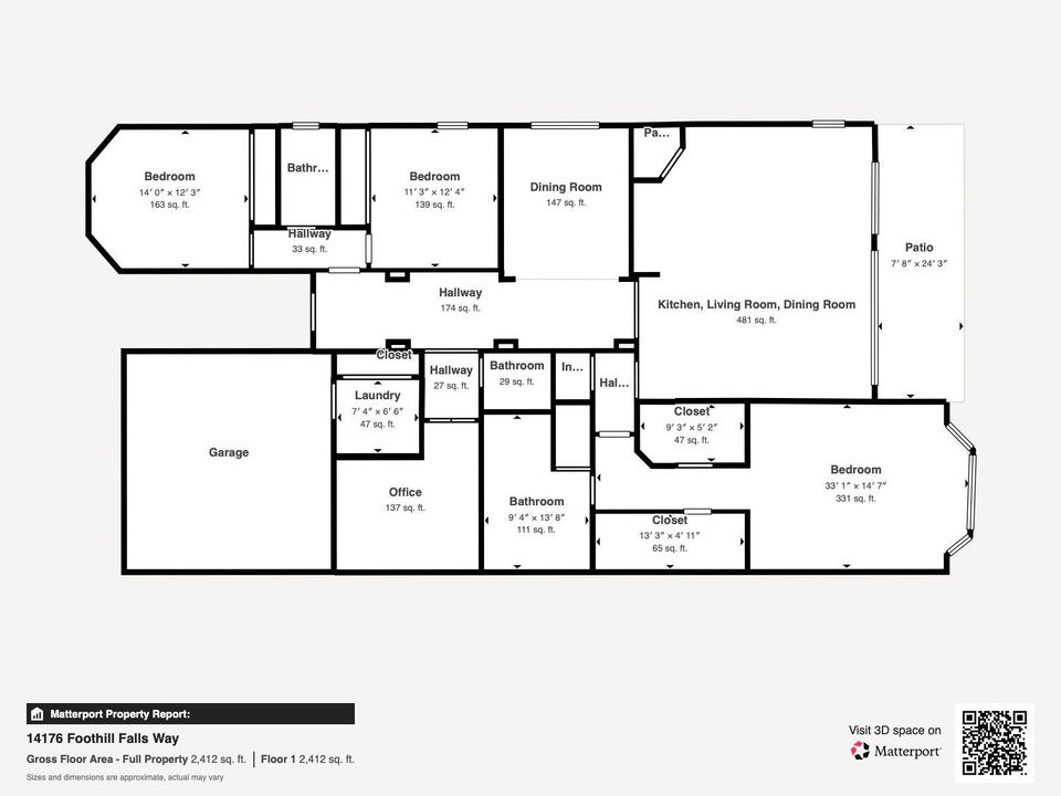 14176 Foothill Falls Way - Floor 1