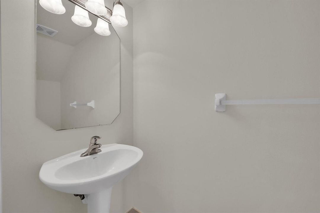 Half bath (downstairs)