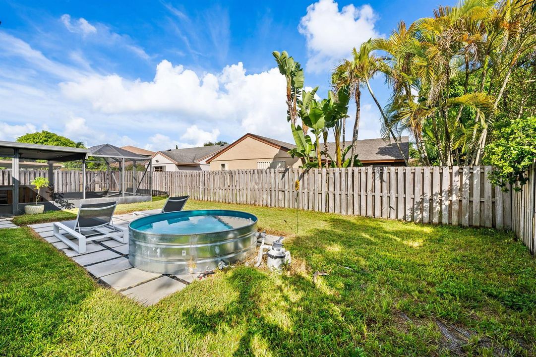 Fenced-In Backyard