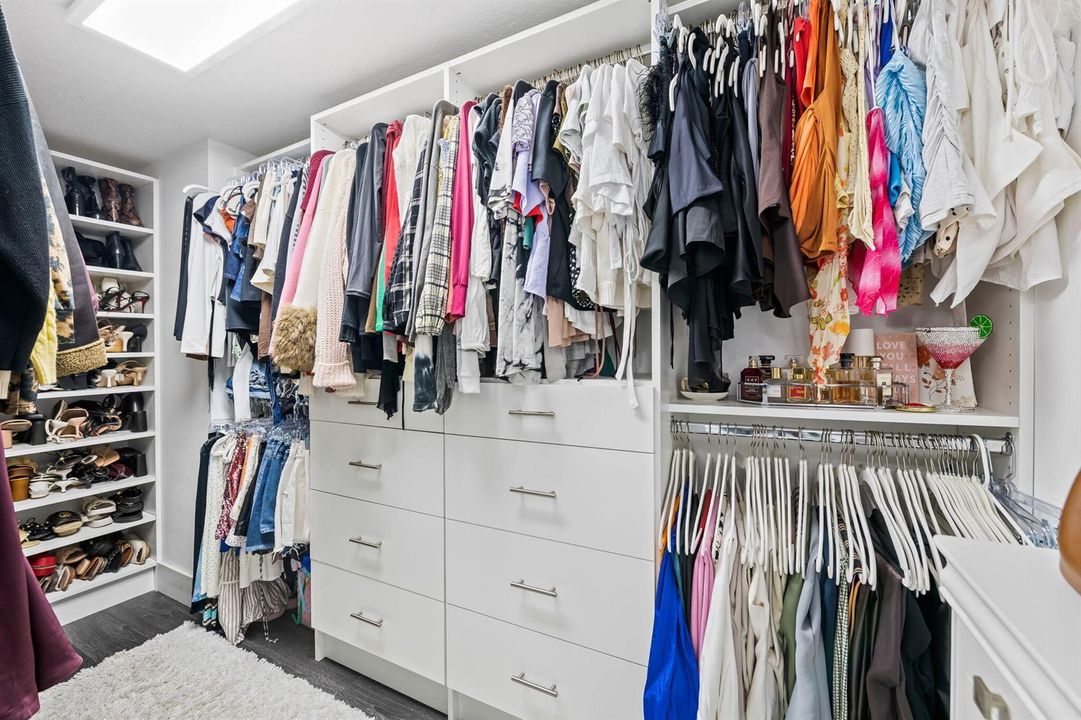 Primary Walk-In Closet