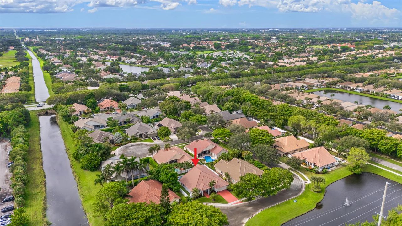 Aerial Neighborhood View