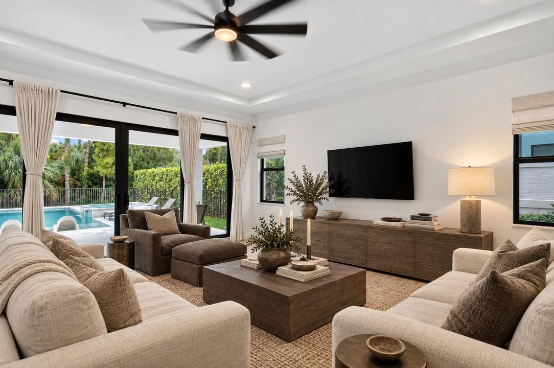 Neutral Modern Living Room Retreat