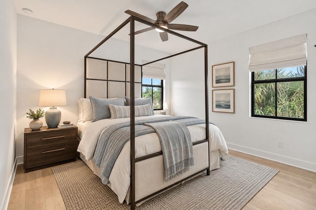 Airy Coastal Canopy Bedroom