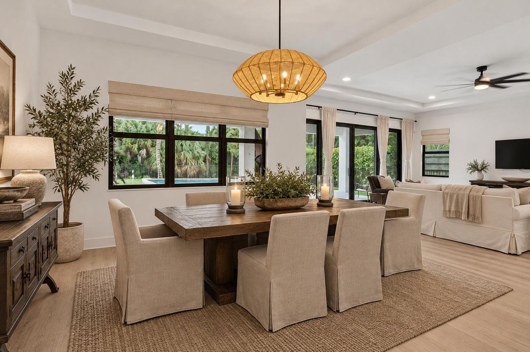 Warm Coastal Dining Retreat