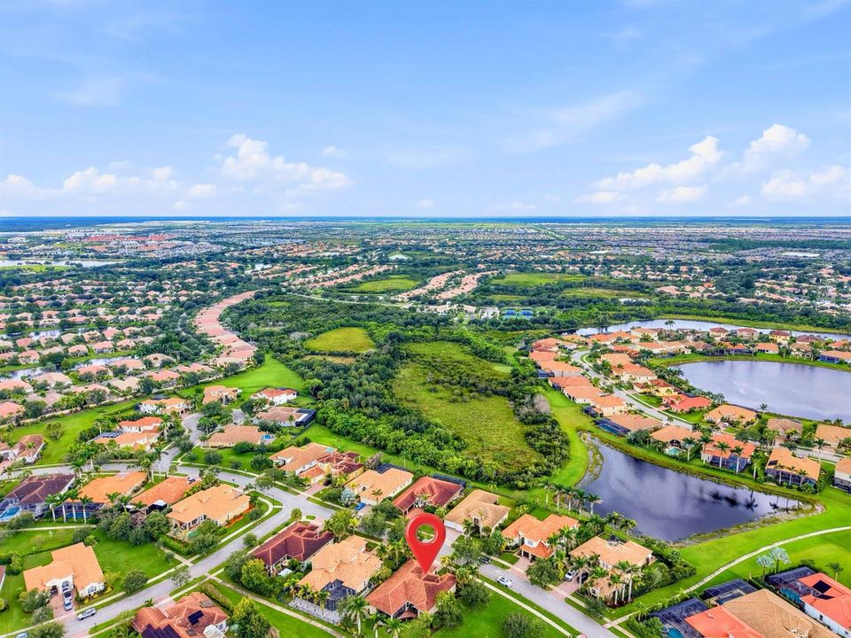 Panoramic to South