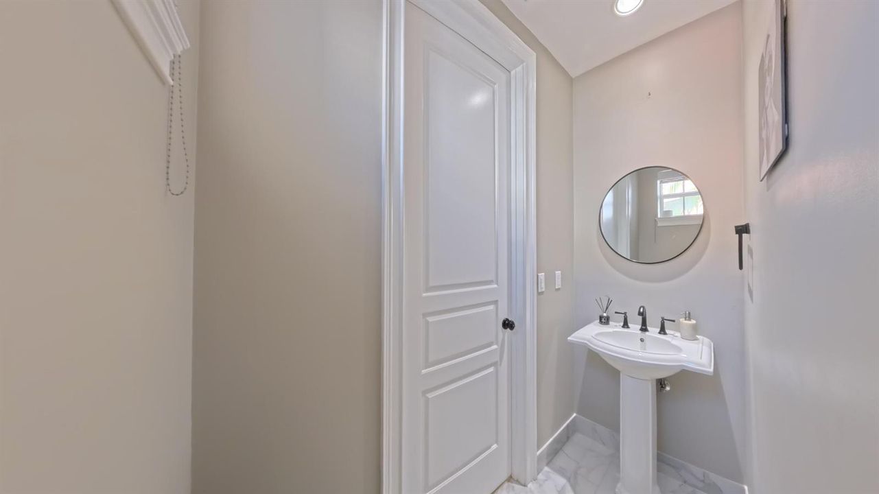 Half bathroom