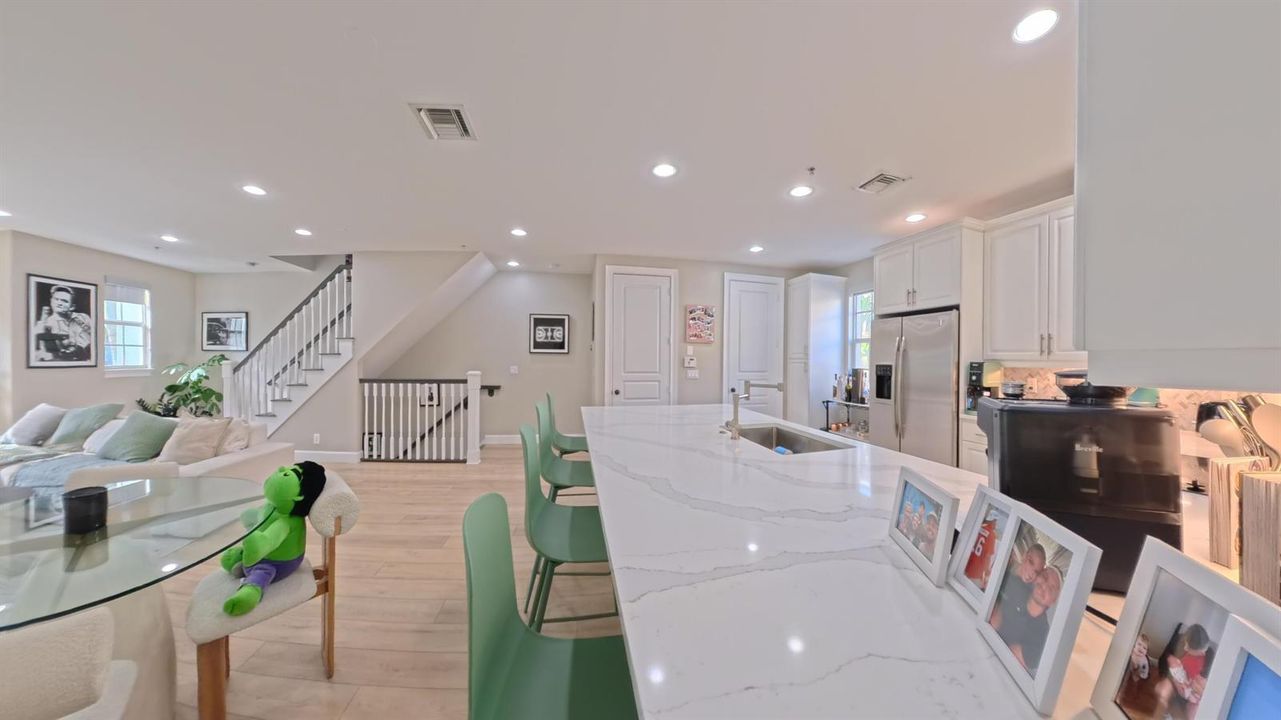 Kitchen & Living room