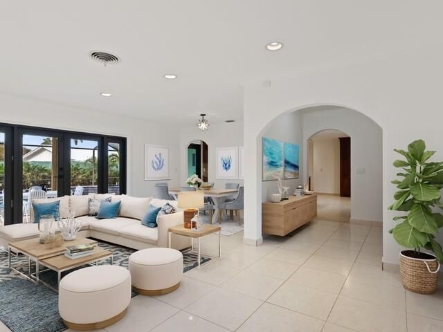 Living Dining Foyer staged