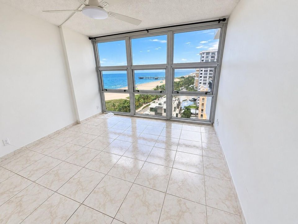 Sunlit Room With Ocean View