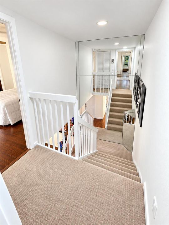 Mirrored Stairwell