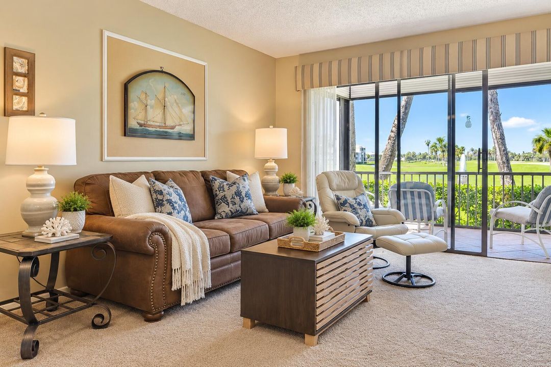 Bright Coastal Living Room Retreat