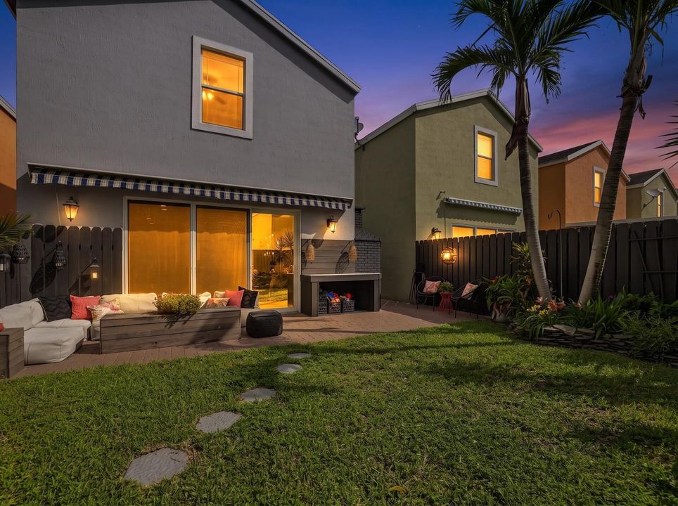 Rear Exterior Twilight