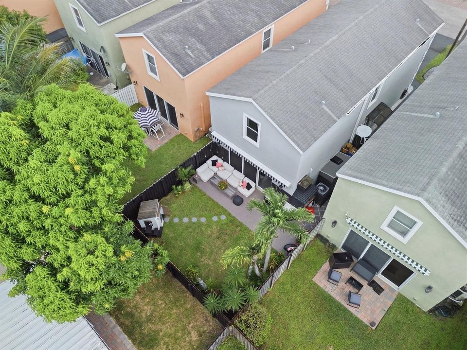 Aerial Backyard