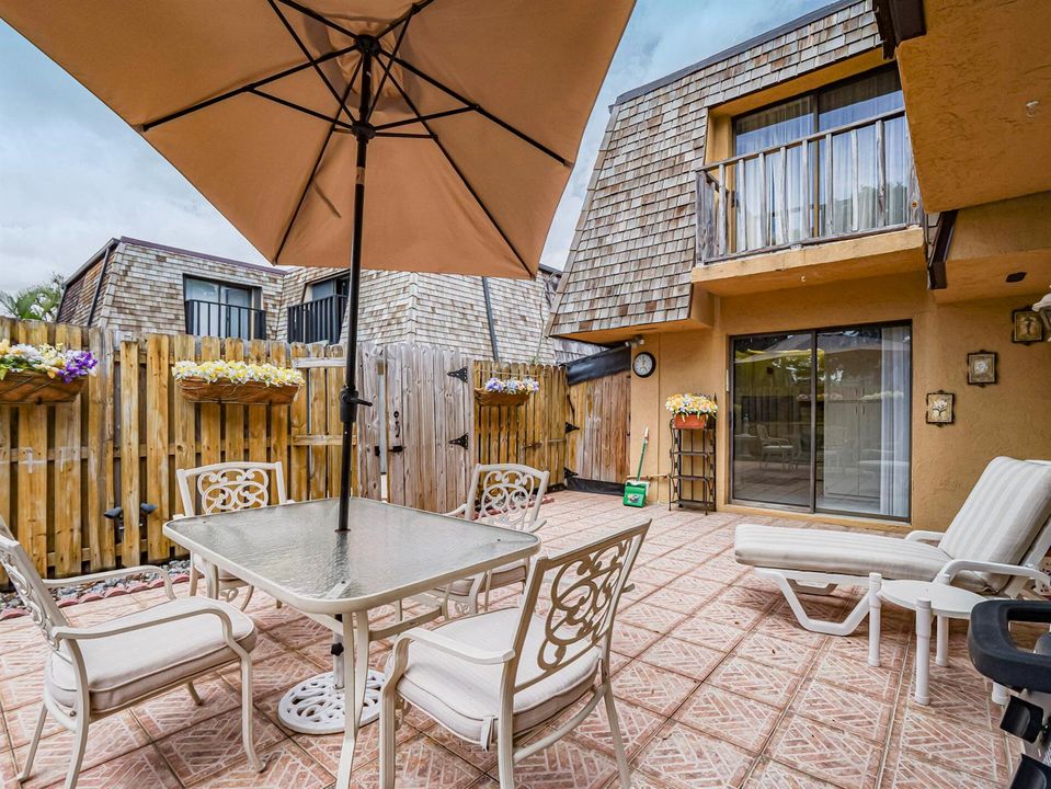 Patio Area