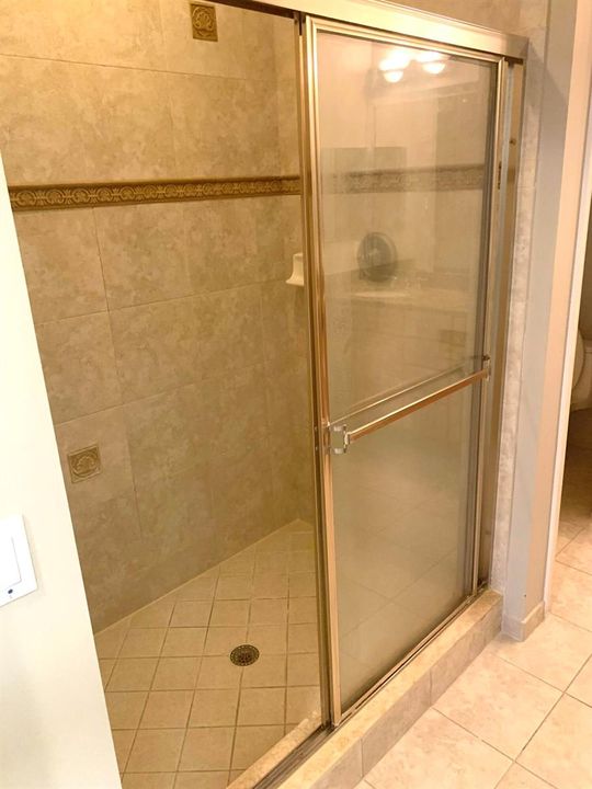 Master bath shower
