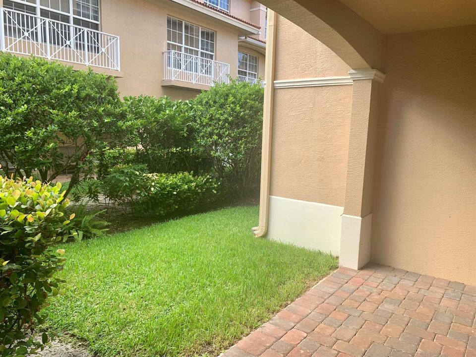 Covered patio