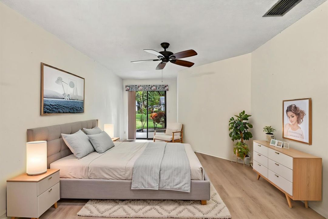 Primary Bedroom - Virtually Staged