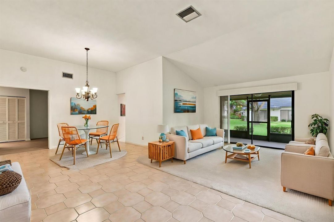 Great Room - Virtually Staged