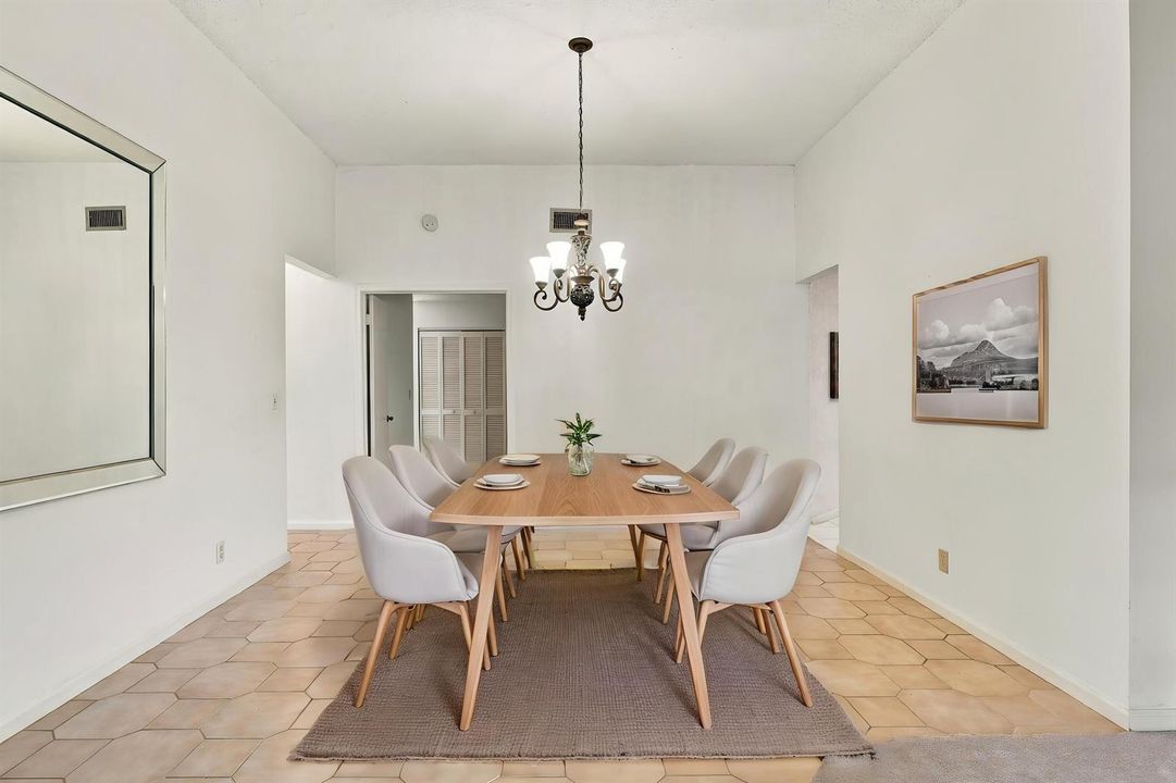 Dining Room - Virtually Staged