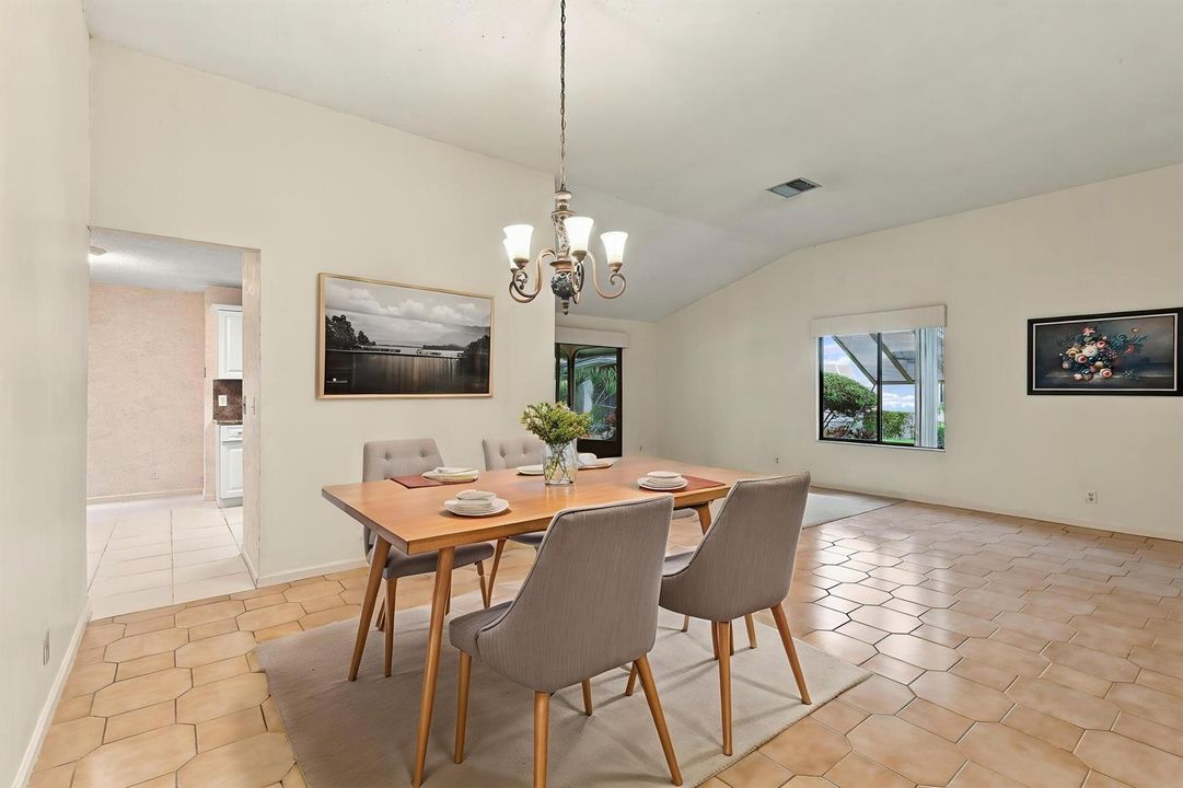 Dining Room - Virtually Staged