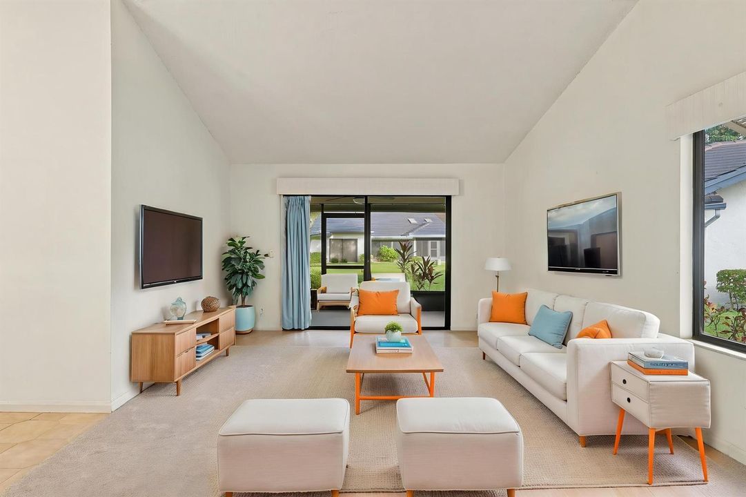 Living Room - Virtually Staged