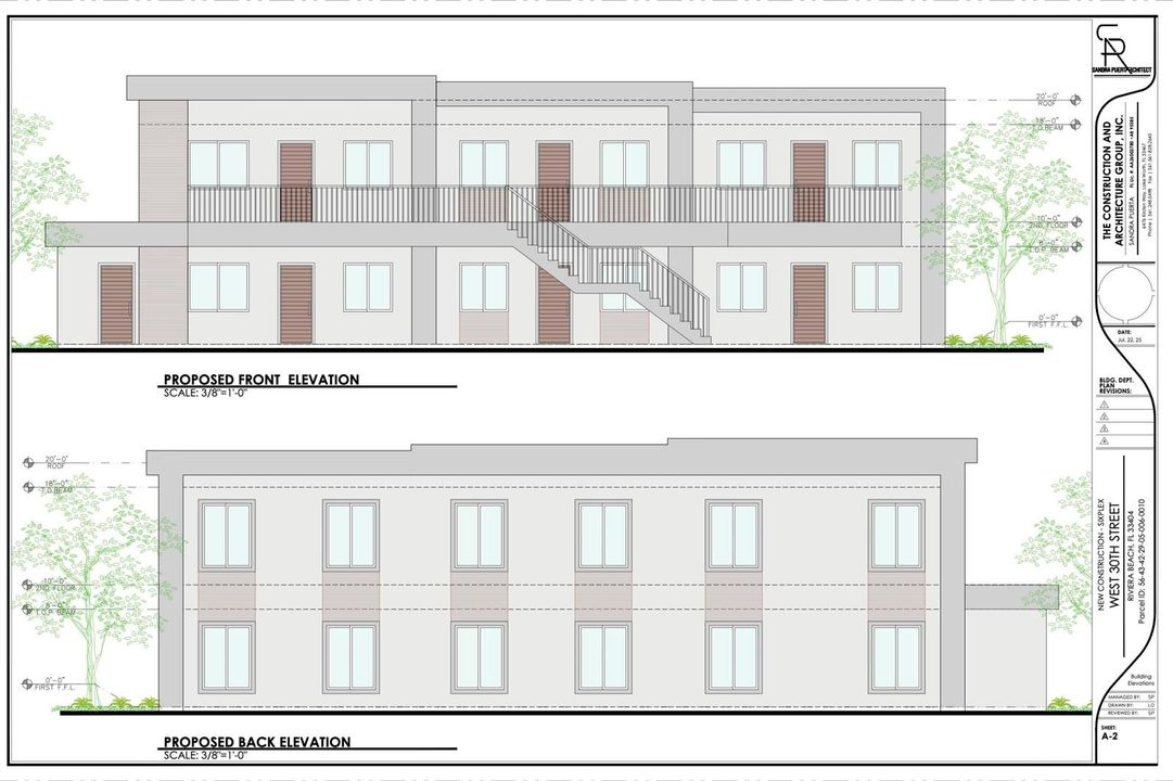 A-2 ELEVATION BUILDING