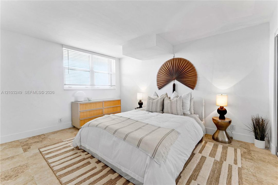 Guest bedroom with king bed