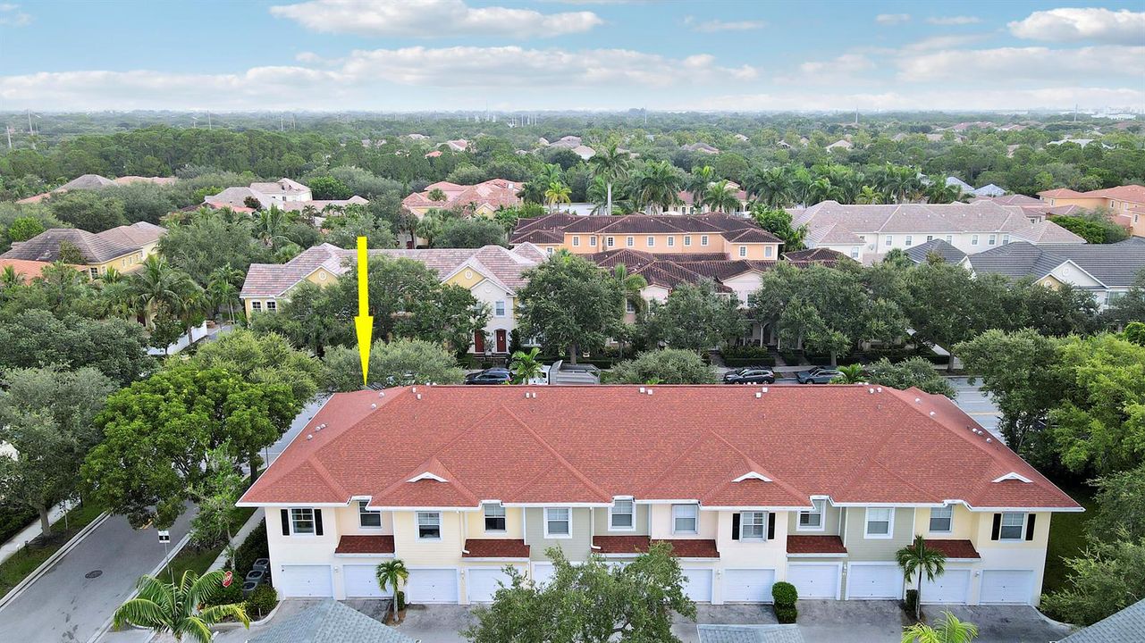 Aerial of Back of Building