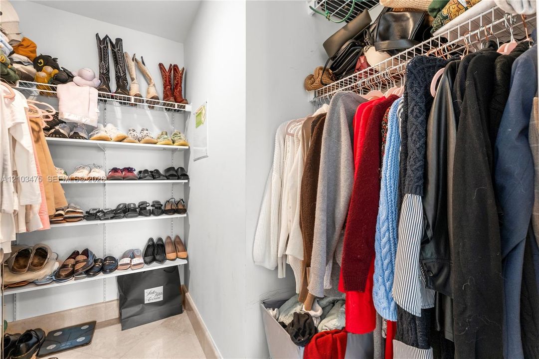 Primary Closet