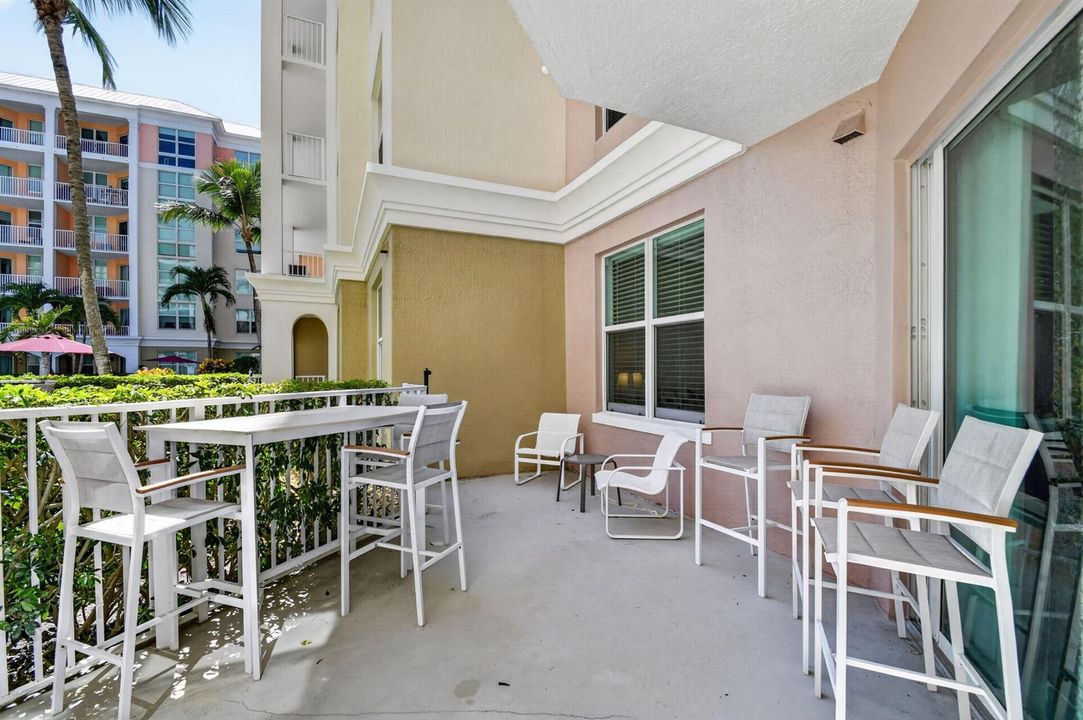 Expansive Patio