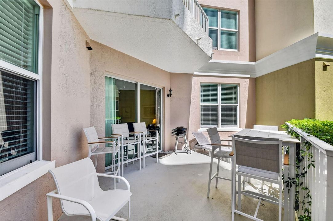 Expansive Patio
