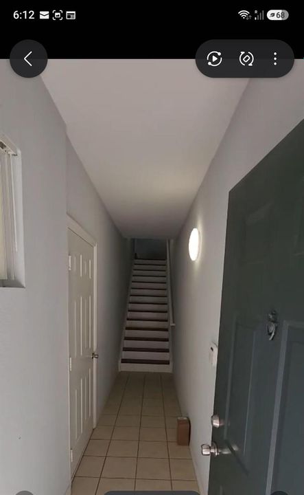 Upstairs living