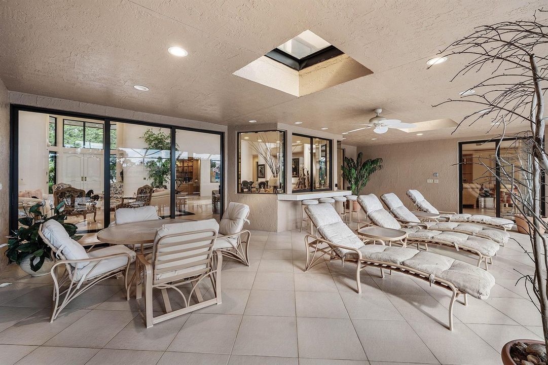 Screened porch