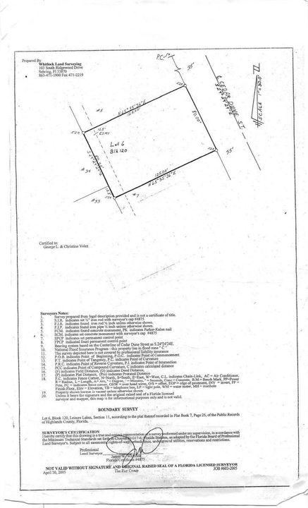 survey 1126 Greenfield Street