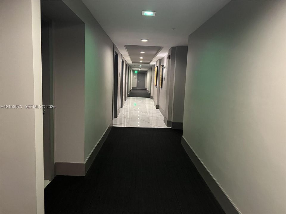 apartment hallway