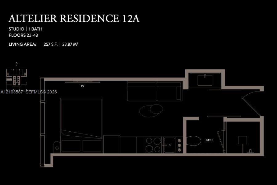 En Venta: $410,000 (0 camas, 1 baños, 275 Pies cuadrados)