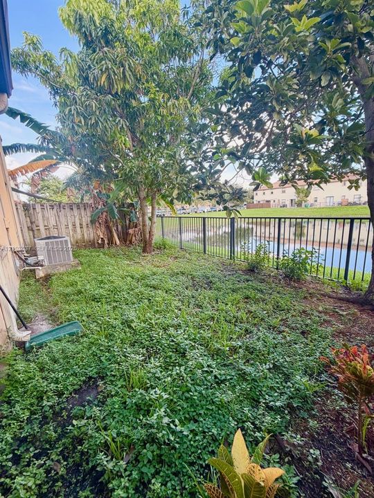 Patio and Lake View