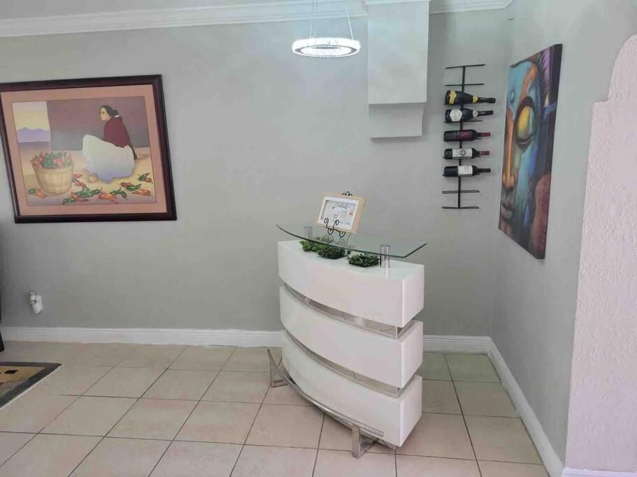 Bar area