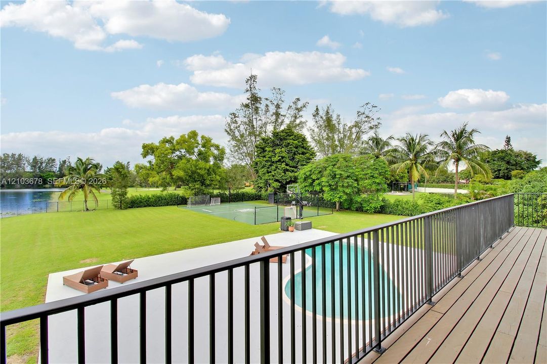 Balcony off 4th Bedroom
