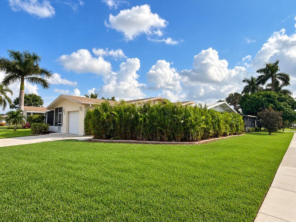 Natural Home Exterior with Fuller Green