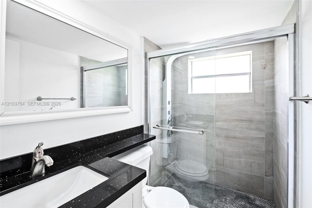 Remodeled bathroom