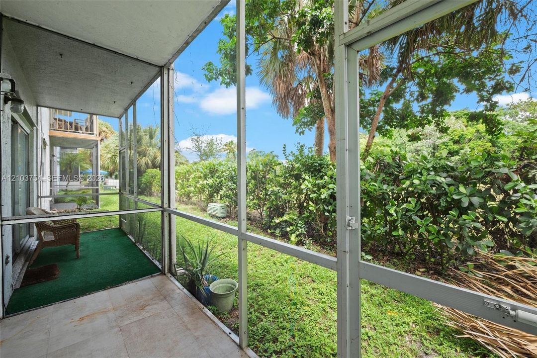 Nice Patio area