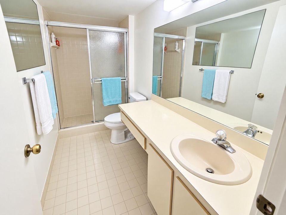 Bathroom with Glass Shower