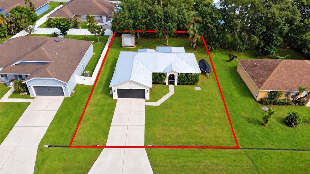 property line
